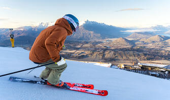 Skiing with the most epic views of Queenstown