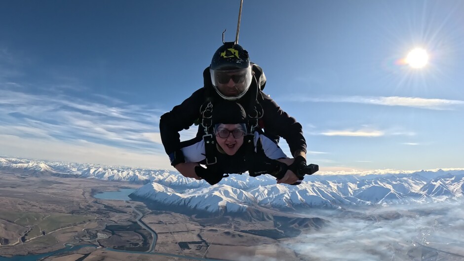 Just hanging out, 10,000ft up.