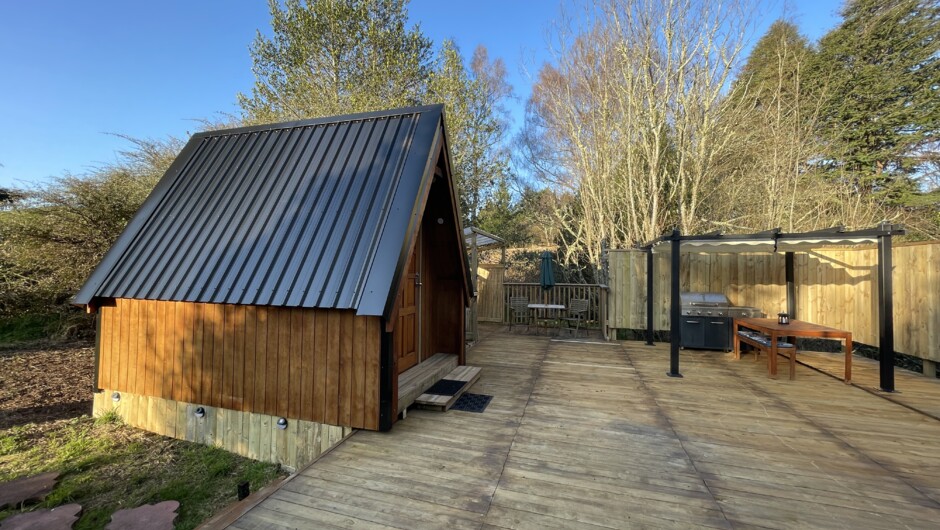 A-frame cabin