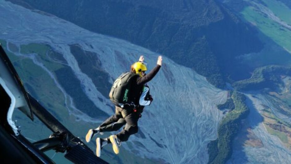 Freefalling through the sky of the West Coast with the most incredible views.