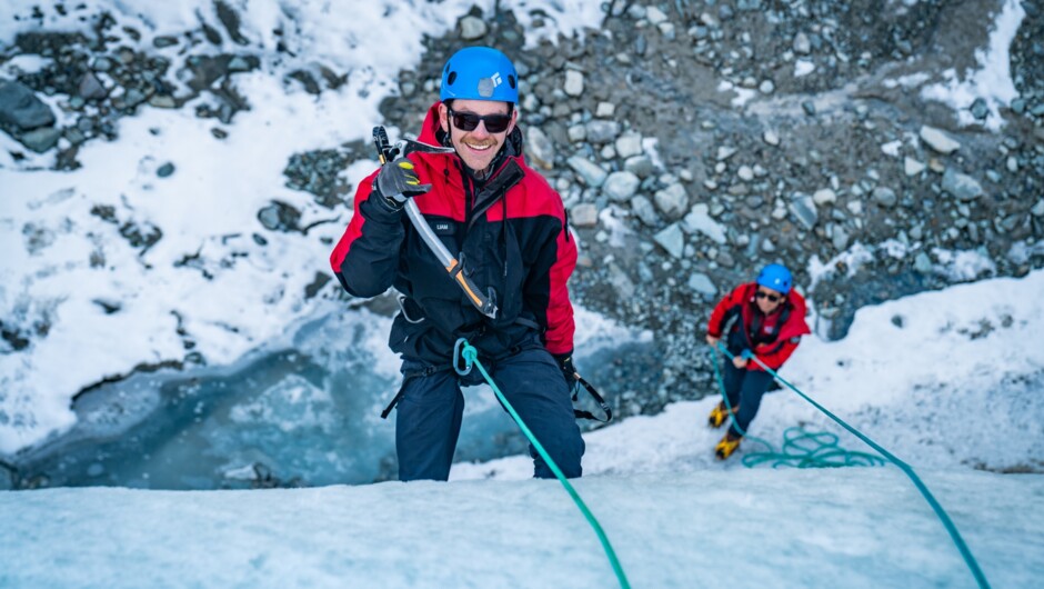 This glacier hike is an experience of a lifetime—don’t forget your camera.