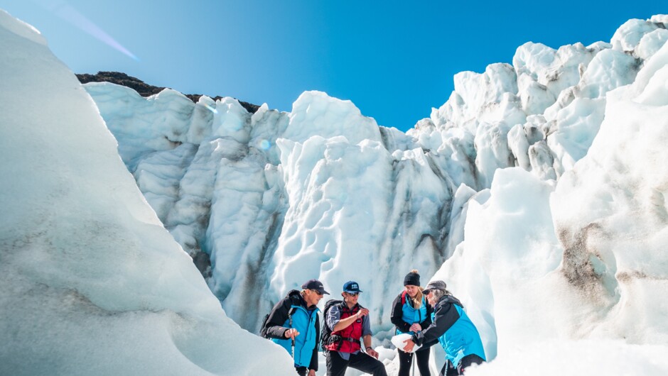 Immerse yourself in the wonders of the glacier.