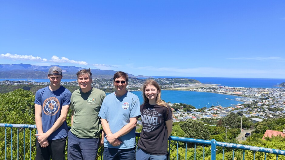 Check out the views from Mt Victoria