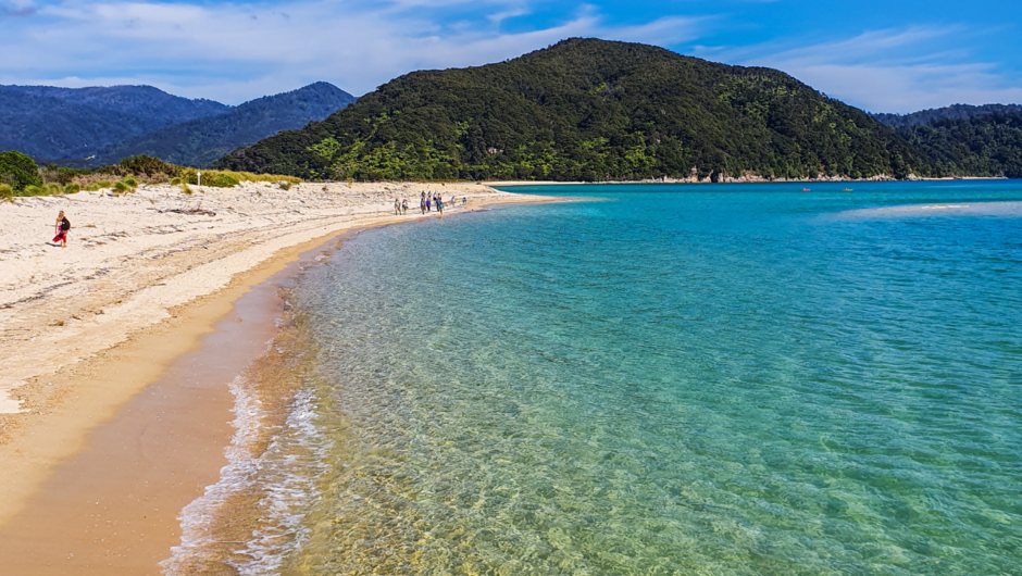 The stunning Abel Tasman Coast