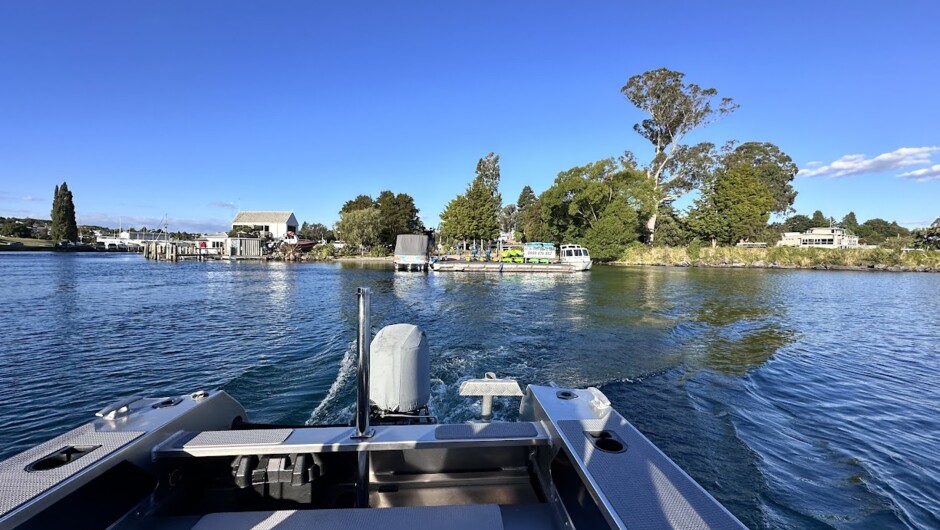 Stabicraft Leaving Lakefun Pontoon