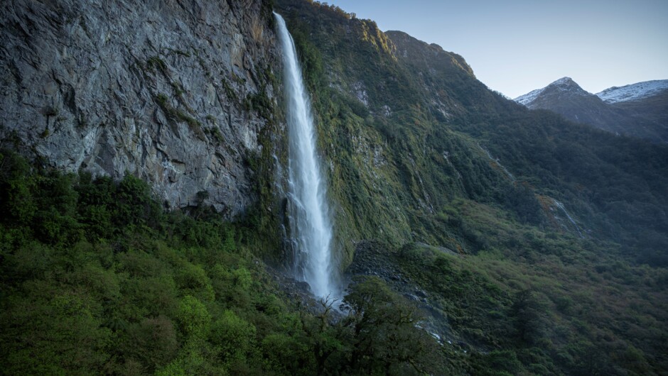 Up close with waterfalls.