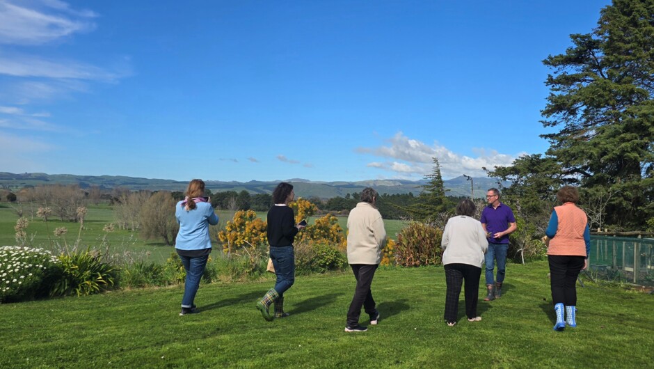 Foraging in the gardens