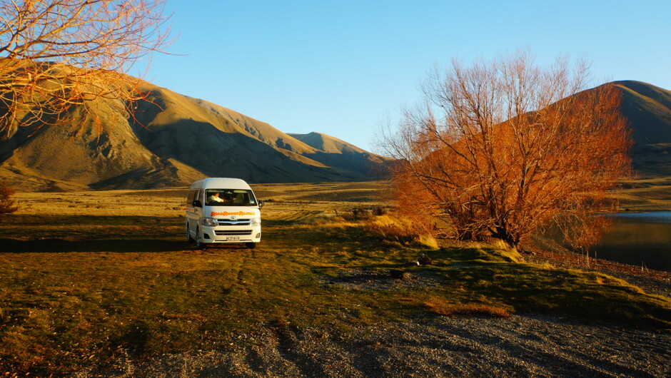 Wide open spaces to camp in