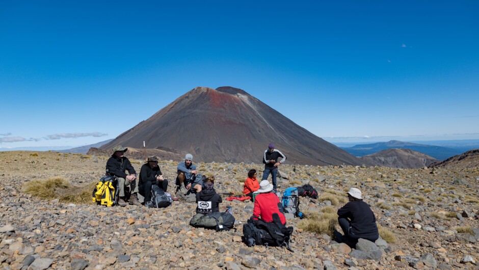 Mt. Ngauruhoe, the 'thrower of hot rocks.'