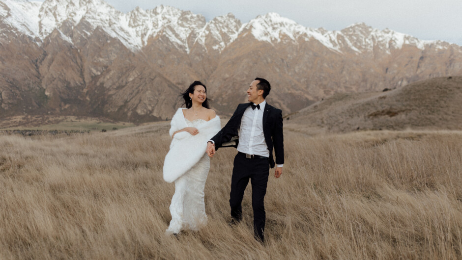 Pre Wedding at Jacks Point in Queenstown