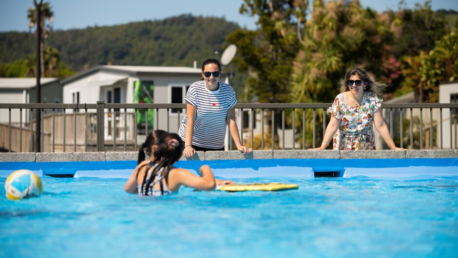 Take a dip and cool off in our pool!