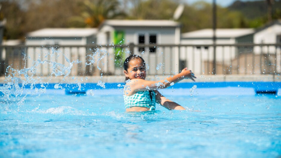 Splash in the pool!