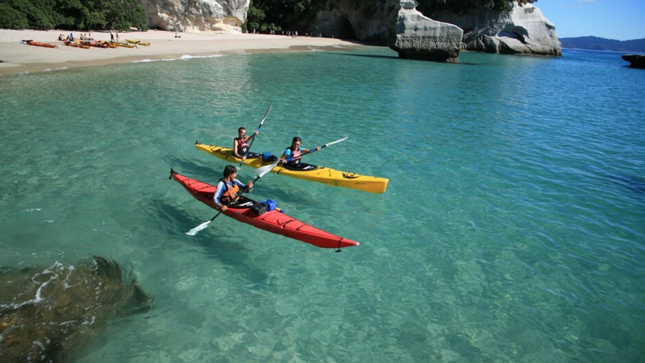 Cathedral Cove Kayaking