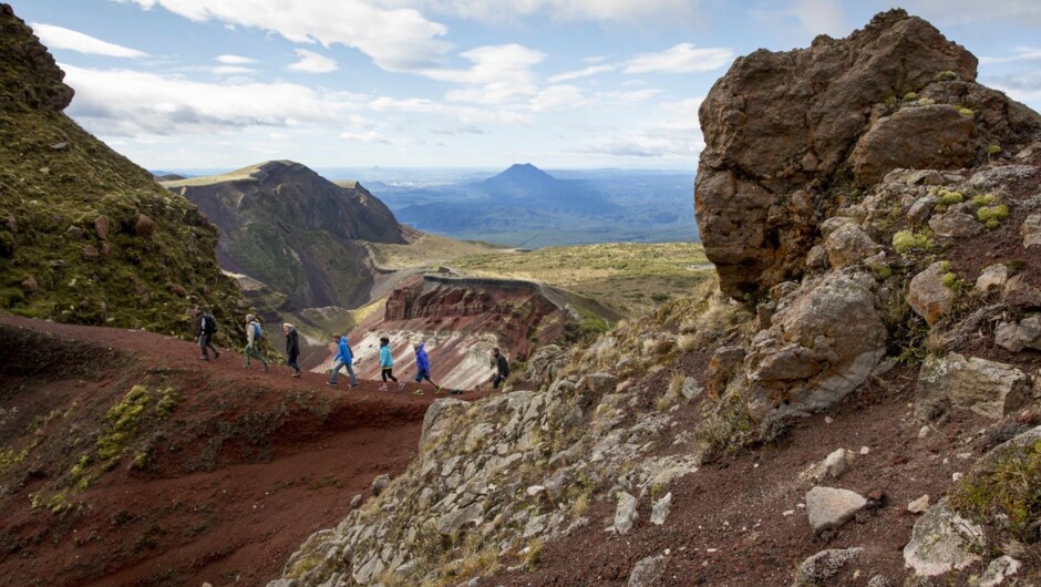 Mt Tarawera Crater Hike