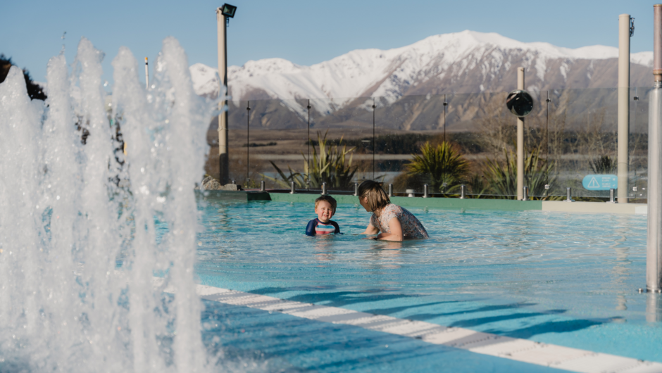 Shallow kids pool for the little ones