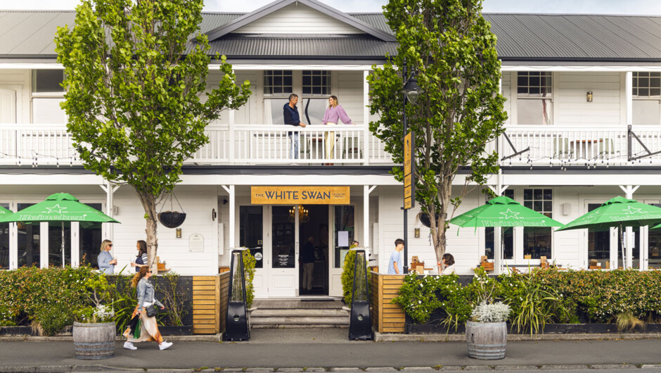 Welcome to The White Swan, or as locals call it, The Swan. We are an iconic country hotel in the heart of Greytown, with a real passion for our region. At The Swan, we celebrate the best of what the Wairarapa has to offer, through our food, beverages, acc