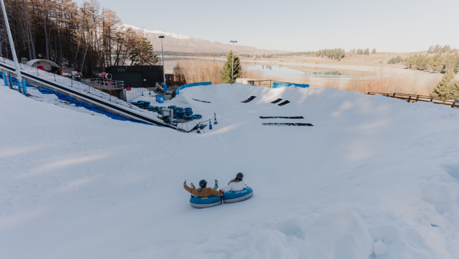 The Snow Tube is fun for everyone.