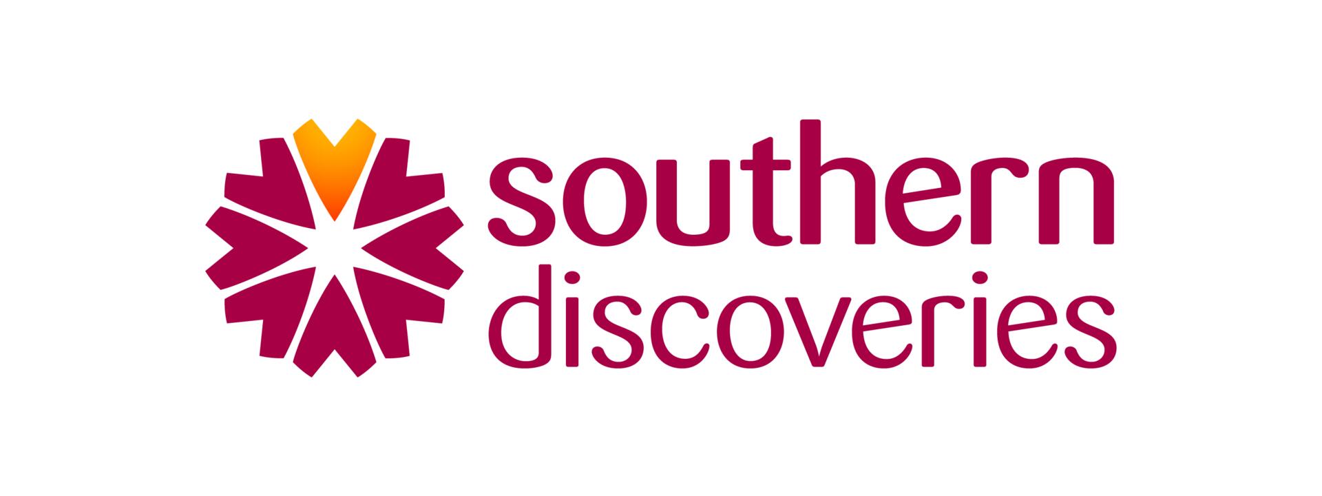 Southern Discoveries Logo Horizontal - CMYK with Clearance.jpg