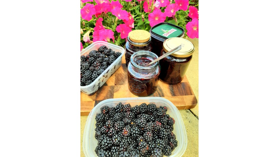 Delicious jams made by hand at our Jam-Making Workshop.