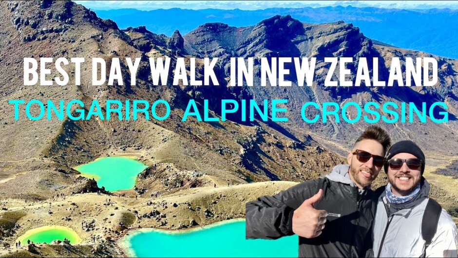 Tongariro Alpine Crossing - Best Day Hike in New Zealand - Episode 40 - Full Time Van Life Couple