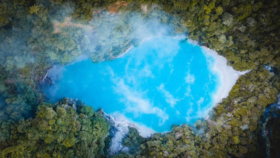 Inferno Crater at Waimangu Volcanic Valley