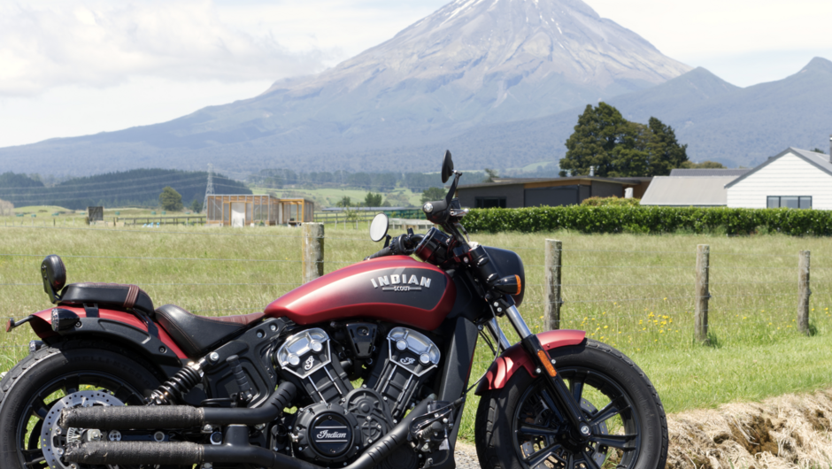 Mt Taranaki on the Scout