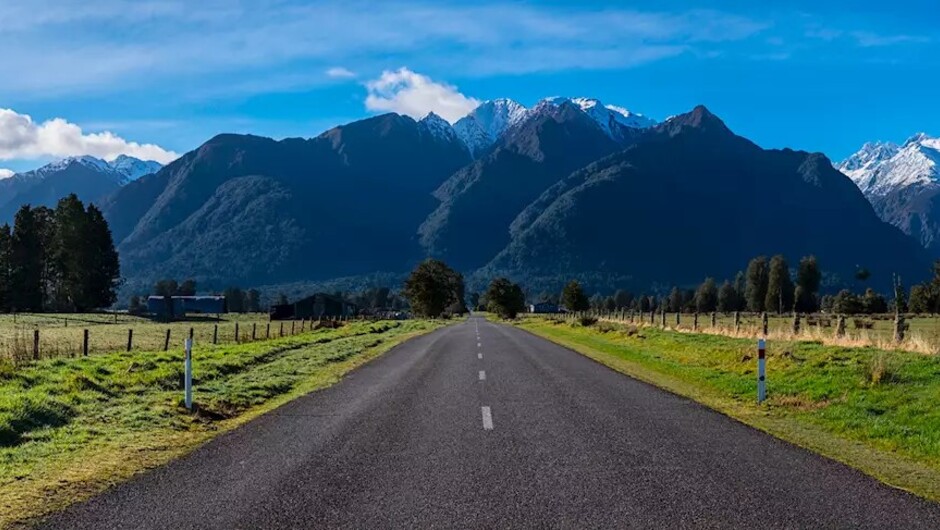 Road to Fox Glacier