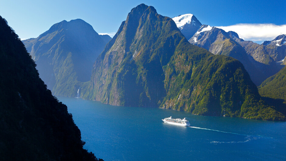 Cruising on Milford Sound