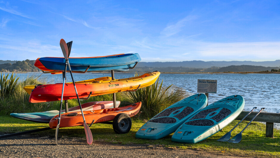 Kayak and Paddleboard rental available