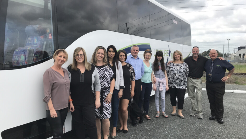 Staff at our Hamilton base