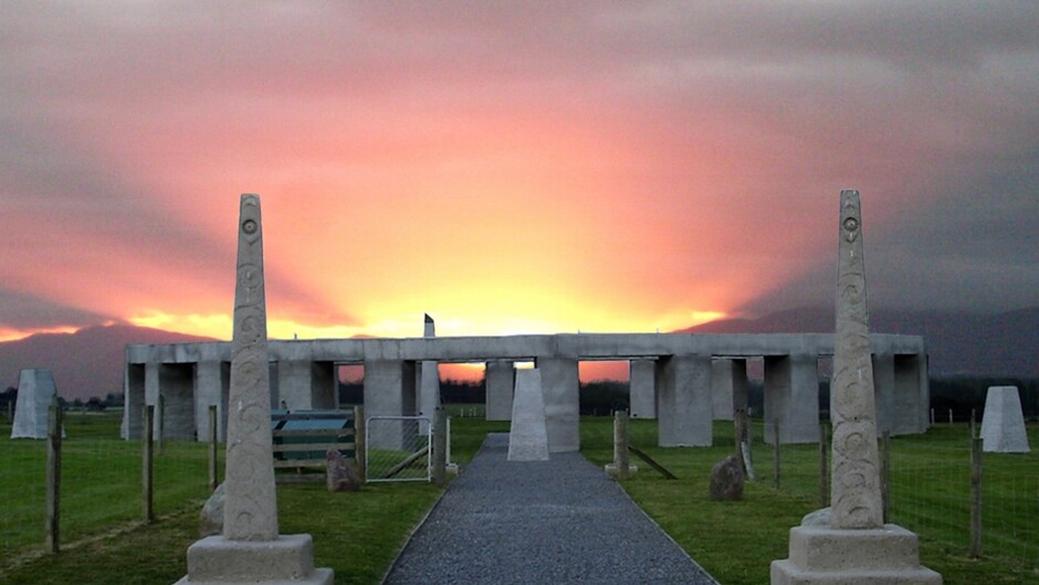 Southern Hemisphere Spring Equinox Stonehenge Aotearoa, 430pm, 23