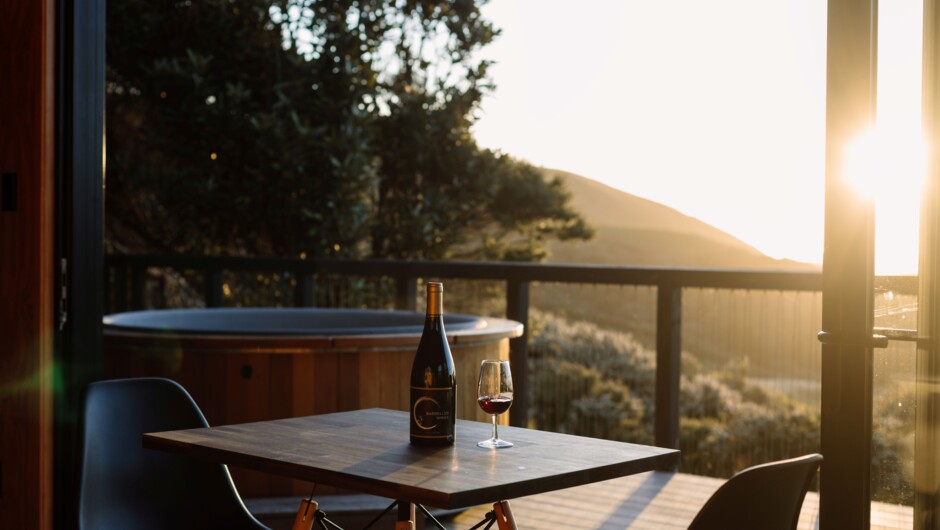 Foudre Suite at Barrelled Wines Raglan