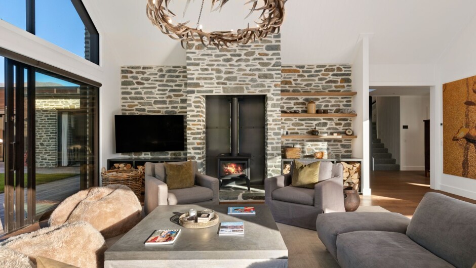 Arrowtown Retreat living area