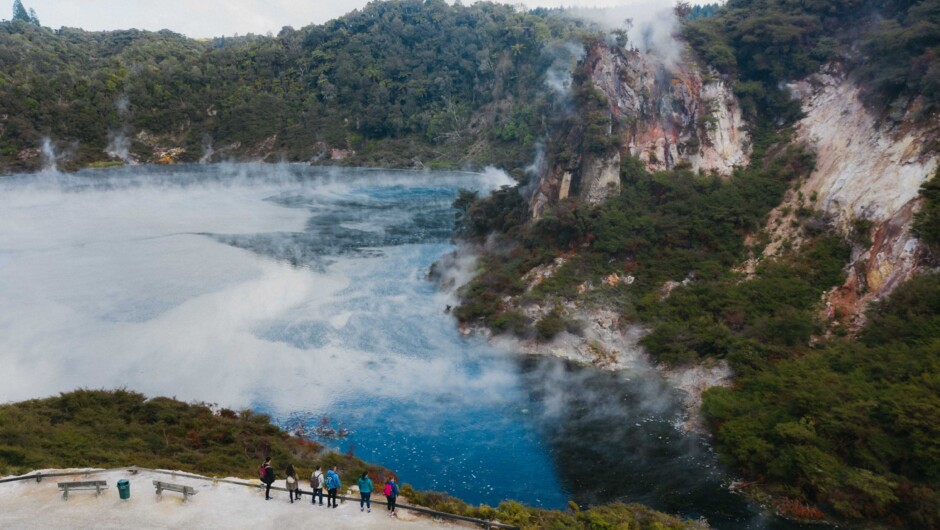 Geothermal attractions, Waimangu Volcanic Valley