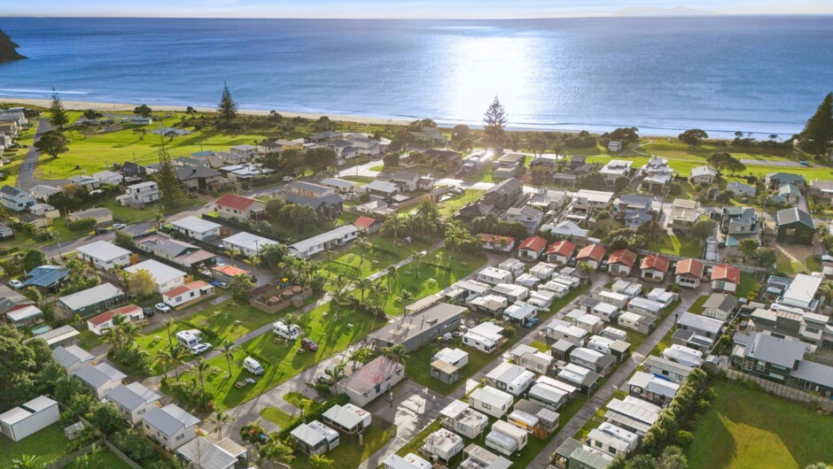 Tasman Holiday Parks - Beachaven Aerial