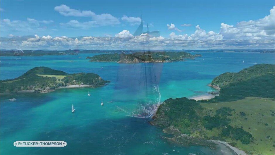 Explore the Bay of Islands on a tall ship