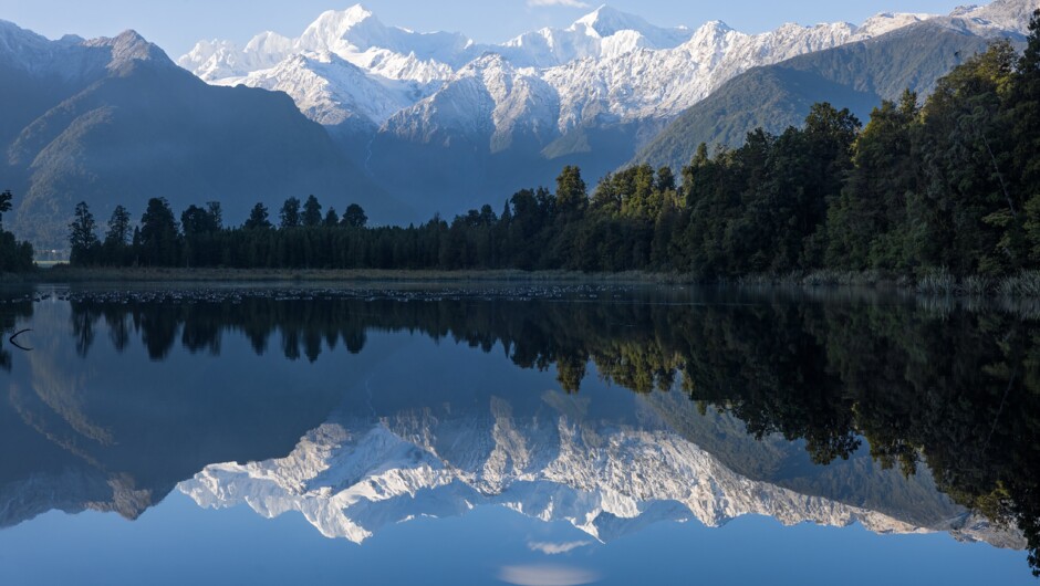 Lake Matheson & Mt Cook, Mt Tasman