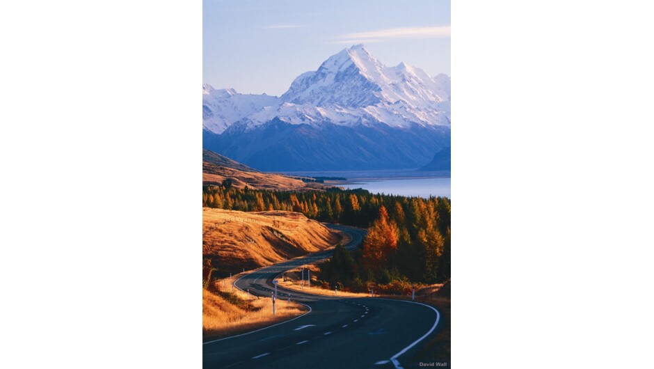 Road to Aoraki/Mount Cook