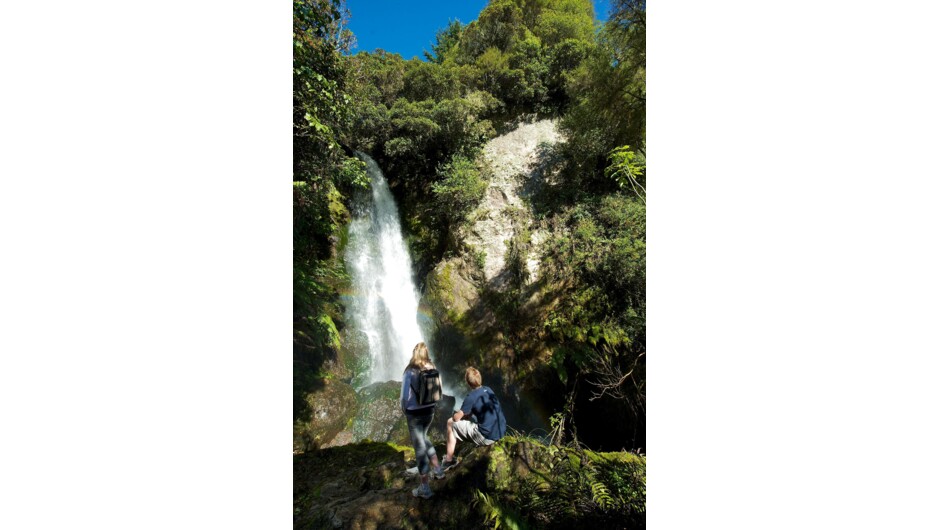 Wairere Falls at the Buried Village