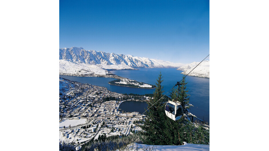 Remarkables with Snow