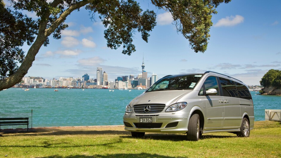 Auckland West Coast Tours in style in TIME Unlimited Tours luxury vehicles