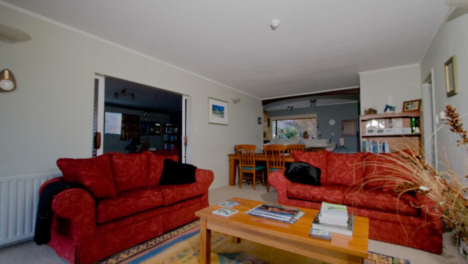 Kowhai Lane Dining area