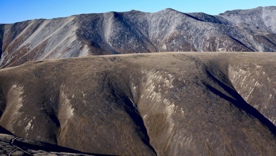 The Hawkdun Range above the Manuherikia Valley Central Otago