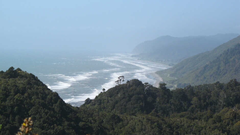 Coastline north of Westport