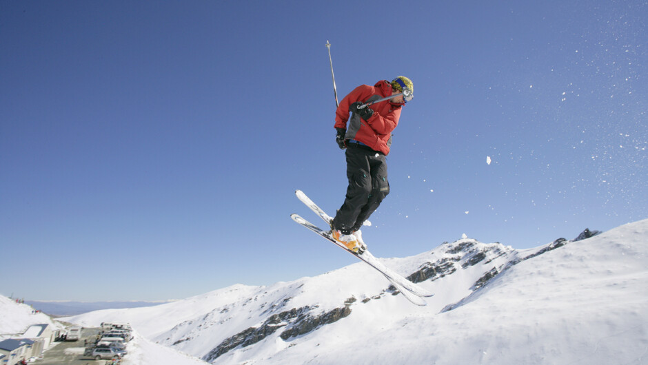 Skiing at Mt Dobson