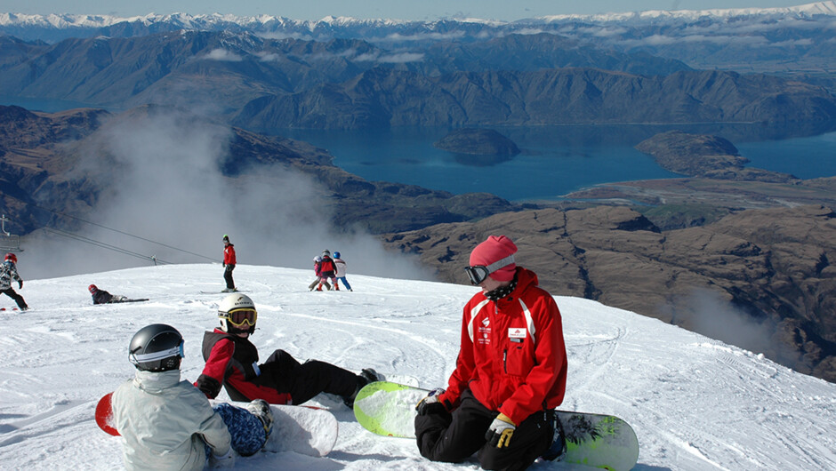 Treble Cone - board lesson