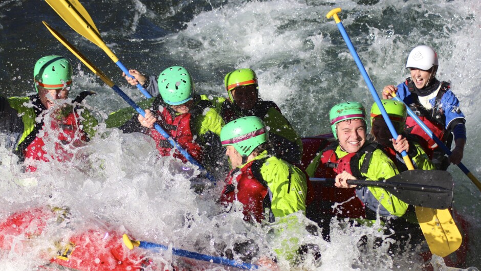 Yehaa! - great times on the Tongariro White Water Adventure