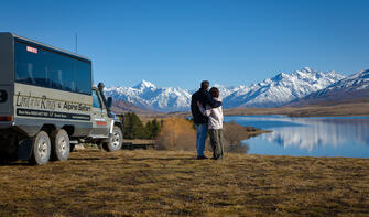 Unique 6WD vehicles take you to Edoras, Lord of the Rings movie location.