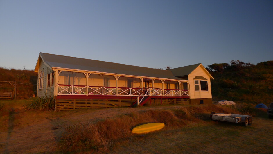 Welcoming accommodation at Hukutere Lodge, Gabi, this host, is a delight to stay with.