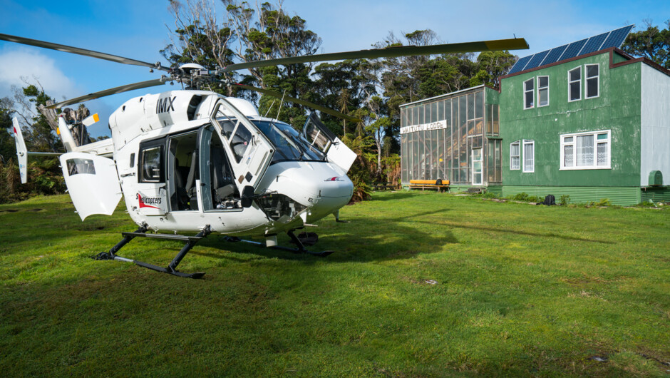 Heli-Jet Waitutu lodge